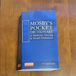 Mosby's Pocket Dictionary 7th Edition